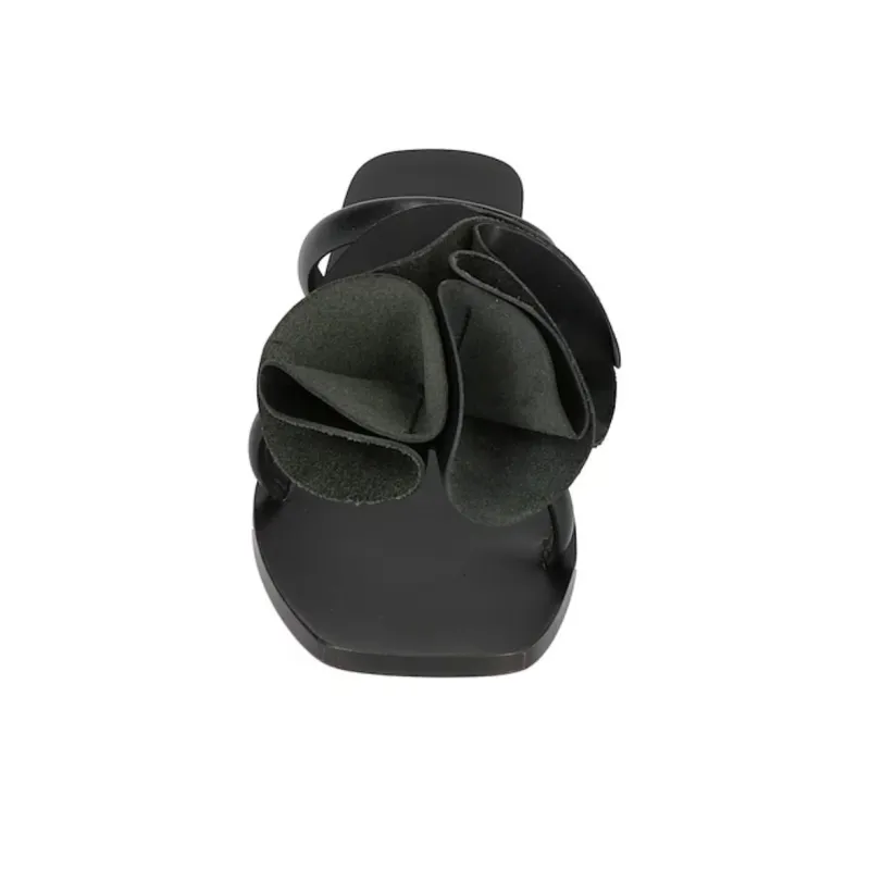 ATP Atelier Abrasion-Resistant Slide Slippers Women's Black-4