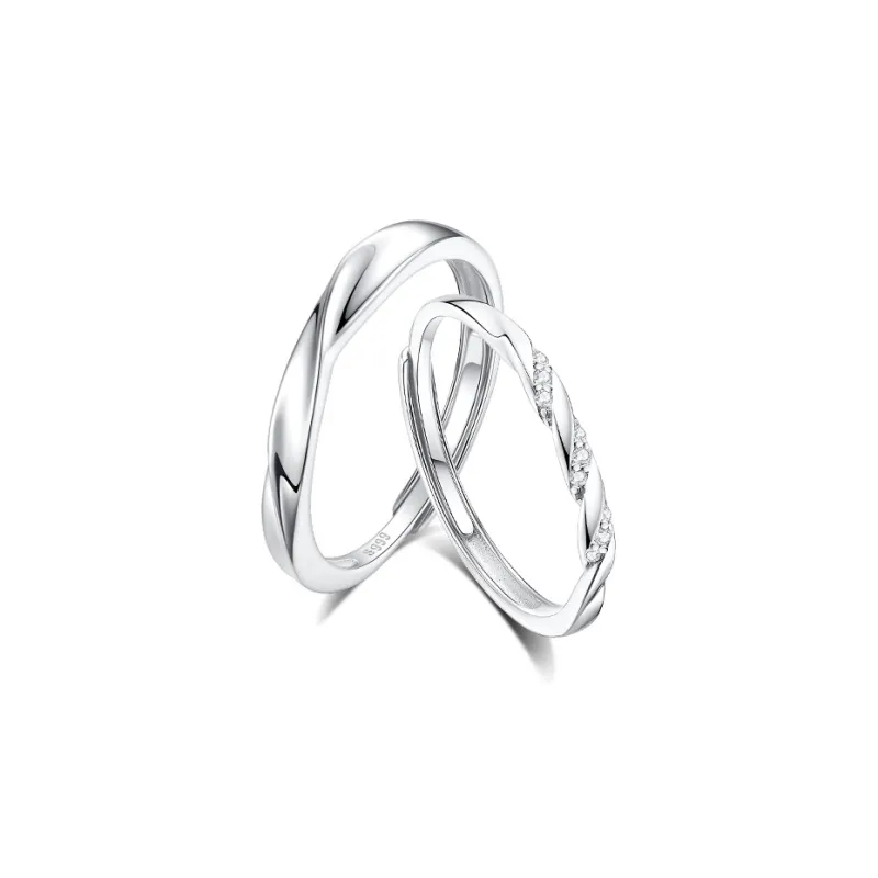 NVBBK Sterling Silver Rings Unisex-0