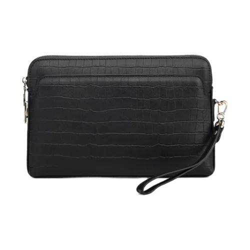 LARTIGENT Top Grain Cow Leather Advanced Touch Clutch Regular Men's Black