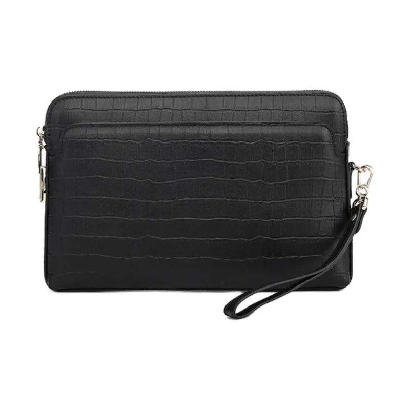 LARTIGENT Top Grain Cow Leather Advanced Touch Clutch Regular Men's Black-0