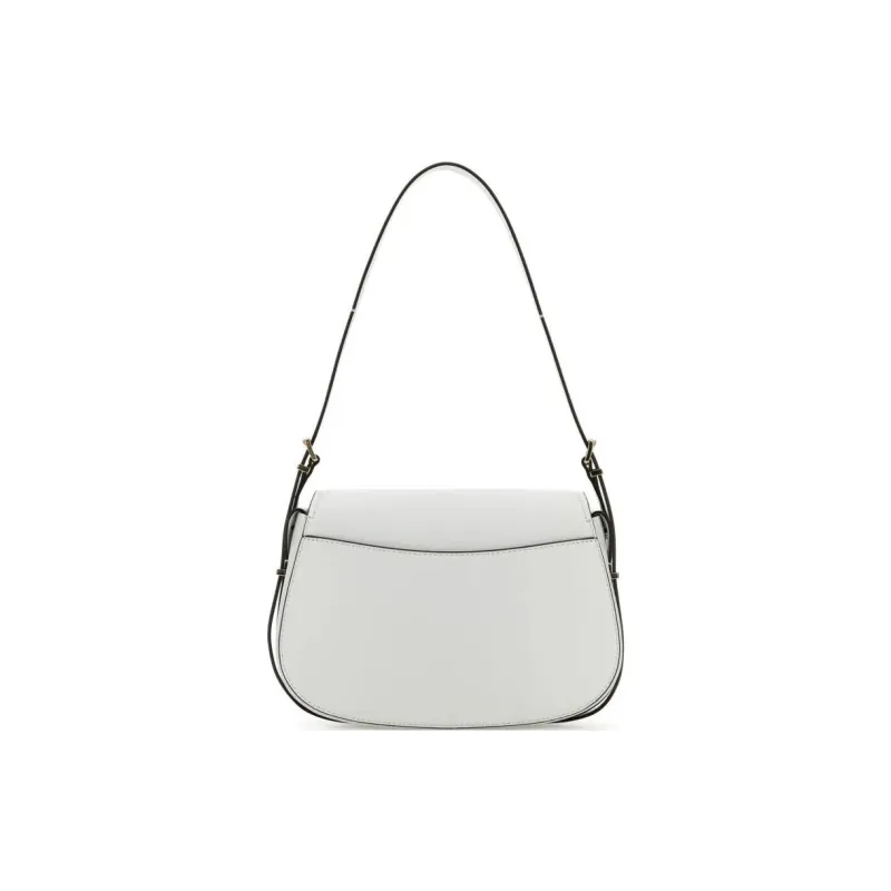MICHAEL KORS Leather Crossbody Bag Shoulder Bag Women's Pure White-2