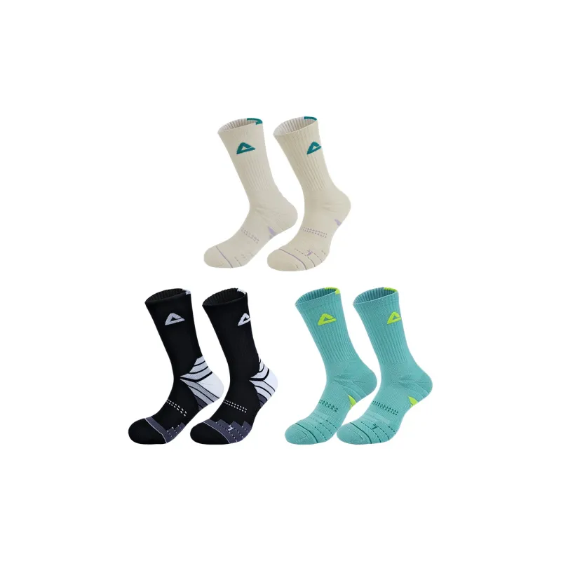 PEAK Mid Calf Socks Unisex Multi double Loading-10