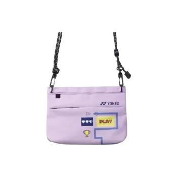 YONEX Fabric Shoulder Bag Unisex Light Purple