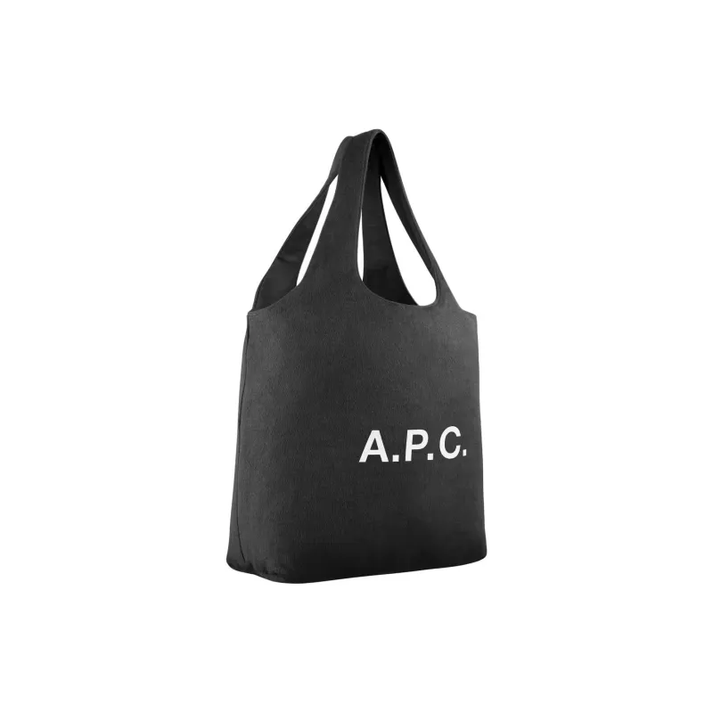 A.P.C Ninon Logo Printed Tote Bag-1