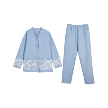 DAERLI Pajama Set Women's Haze Blue