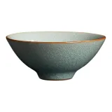 Ru Porcelain Ice Flower Glaze Master Cup[Hat]