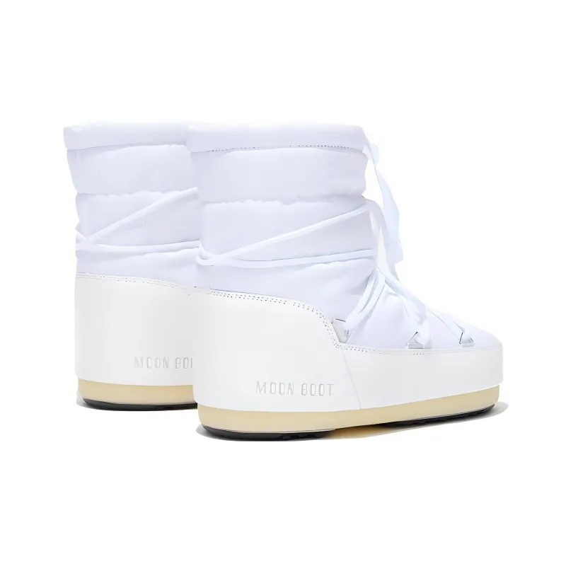 Moon Boot Round Toe Lace Up Ankle Boots Women's-2