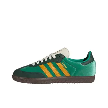 Adidas Originals Samba Og Court Green Preloved Yellow Women's