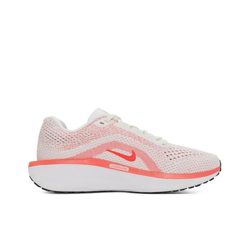 Nike AIR WINFLO 11 Anti Slip Wear Resistant Low Top Running Shoes Women's Pink White-1