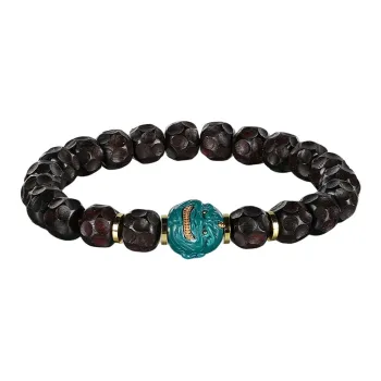 Cuiya Golden Building Rosewood Bracelets Unisex