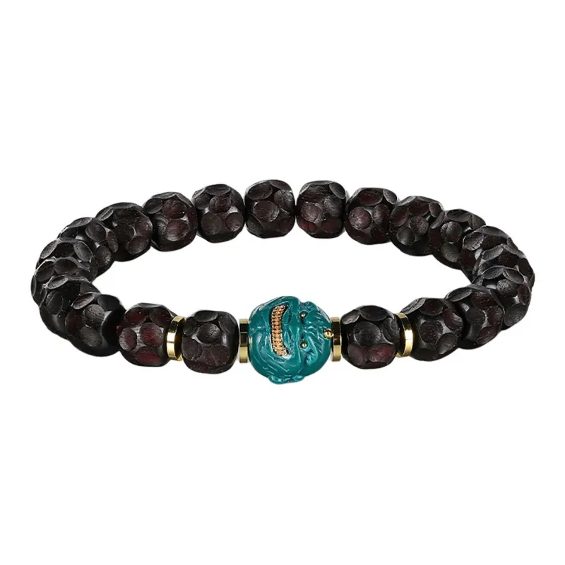 Cuiya Golden Building Rosewood Bracelets Unisex-0