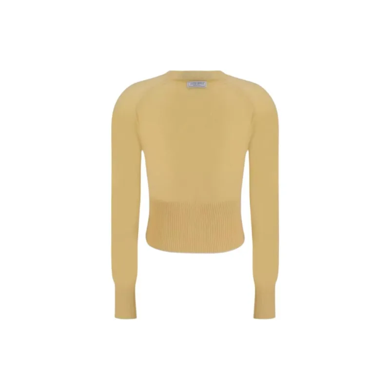 Jacquemus Soglia Cashmere Sweater 'Light Yellow'-1