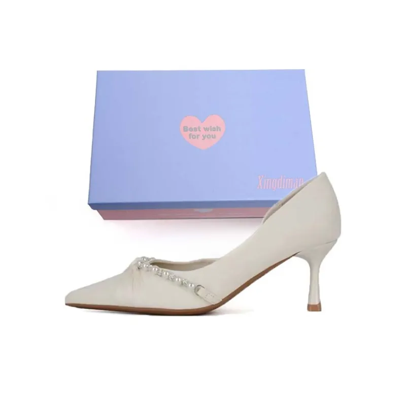 Xingdiman Slim Heel High Heels Women's-0