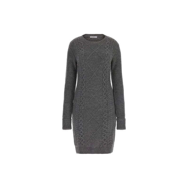 GUESS Long Sleeved Dresses Women's Gray-7