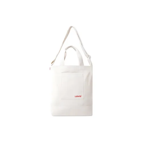 Levi's Cotton One Shoulder Handbags Regular Men's White