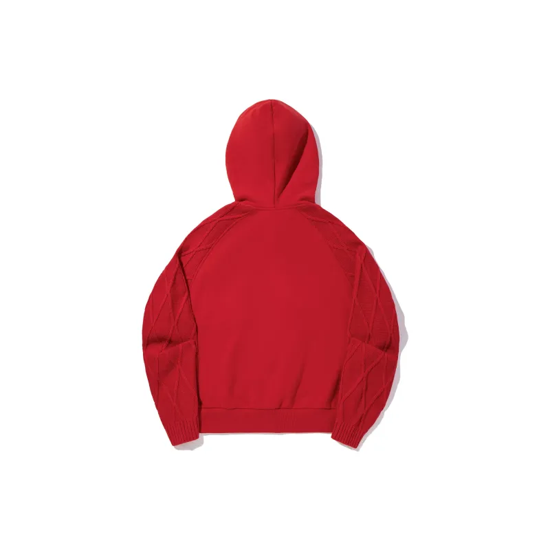 LiNing x MEDM Sweatshirt Women's Samba Red-1