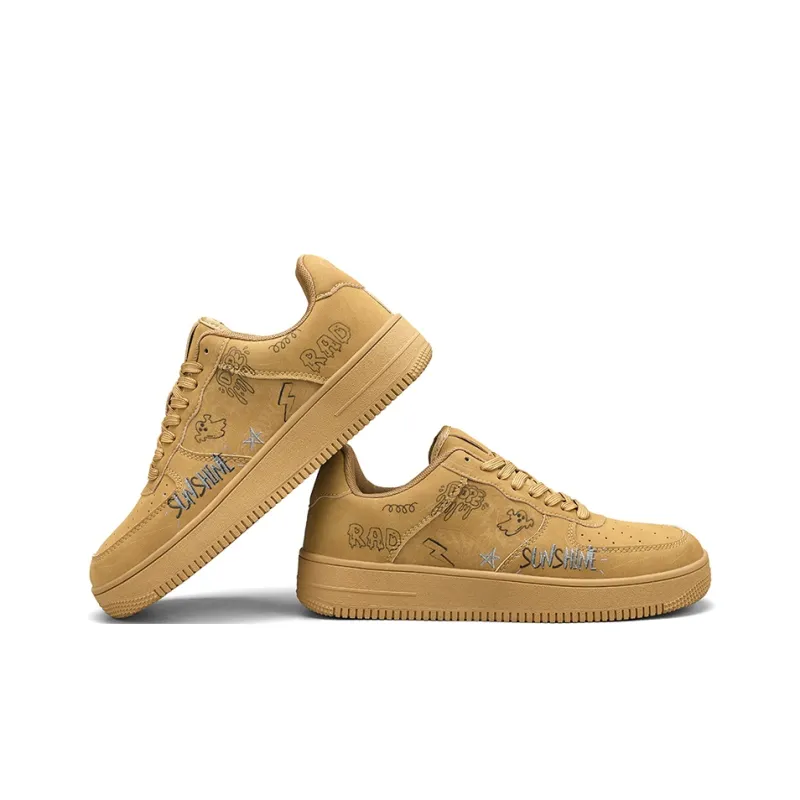 TCELLARS Cushioning Abrasion Resistant Lightweight Height Increasing Mat Low Top Skateboard Shoes Unisex-67