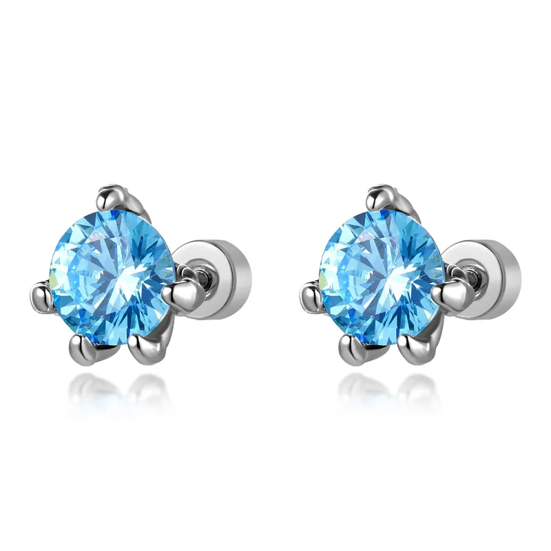 COLIMIDA Titanium Steel Stud Earrings Unisex-14