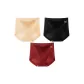 A Set-X-Silhouette Jacquard-Skin+Black+Burgundy (3 Pack)
