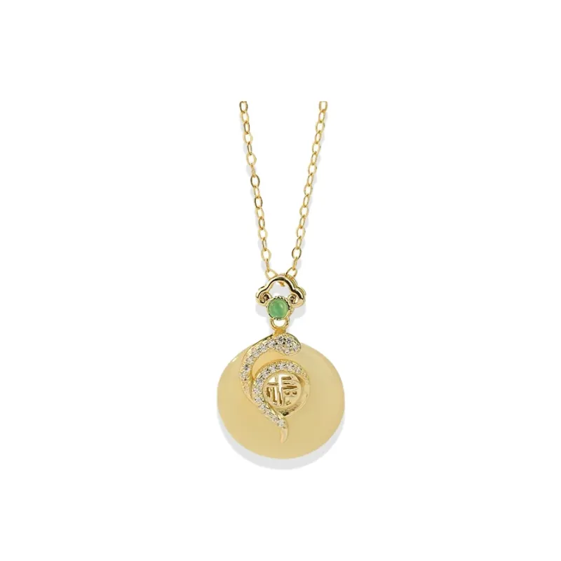 GIRATI Jade Necklaces Women's-0