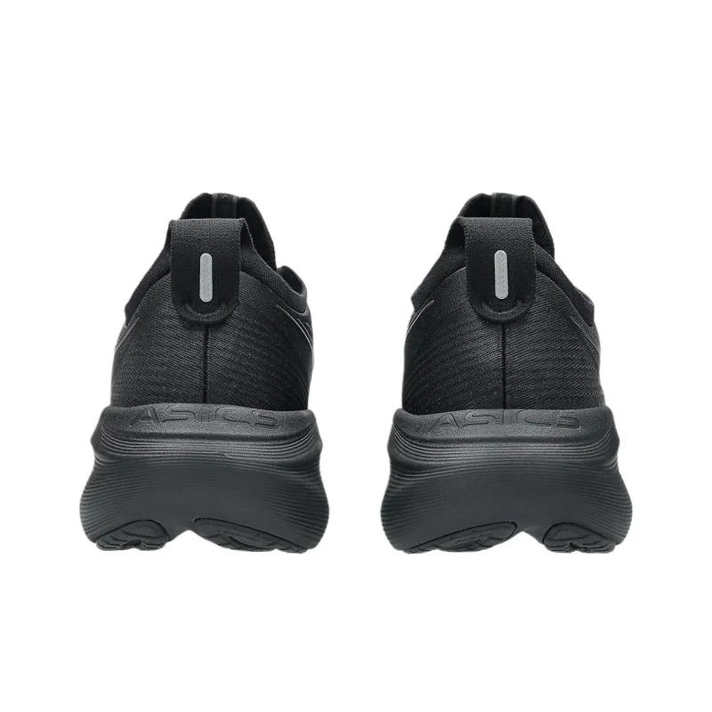 Asics Anti-Slip And Wear-Resistant Lightweight Low-Top Running Shoes Men's Black 2E-Width-4