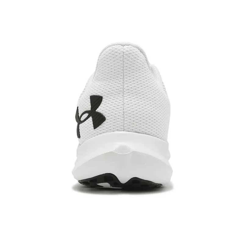 Under Armour Slip Resistant Breathable Abrasion Resistant Low Top Casual Running Shoes Men's White-3