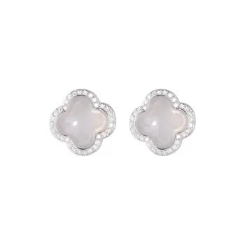 Suddenly Lucky Chalcedony Earrings Women's