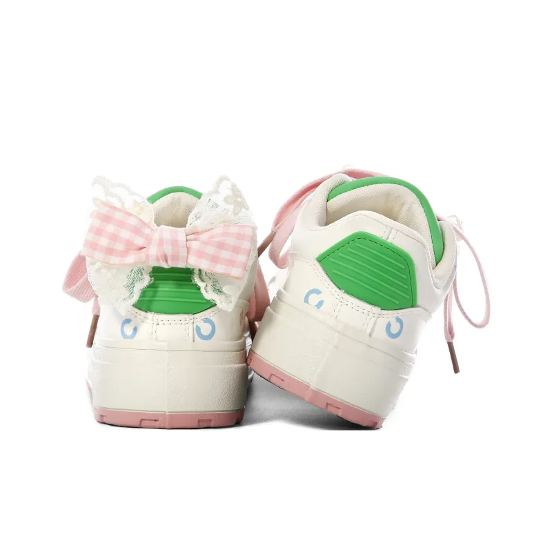 Lovely You Lightweight Wear-Resistant And Slip-Resistant Low-Top Skateboard Shoes Women's-4