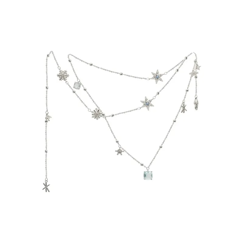 PARANOID PUPPY Zircon Necklaces Women's-0