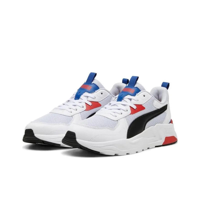 PUMA Trinity Lite Wear resistant And Lightweight Low Top Casual Shoes Men's White-2