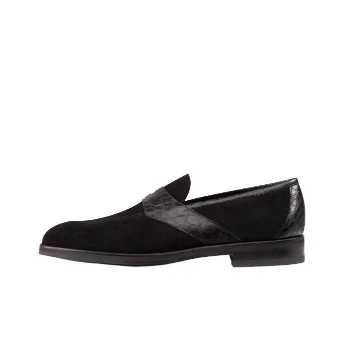 STEFANO RICCI Loafers Men's Black-0