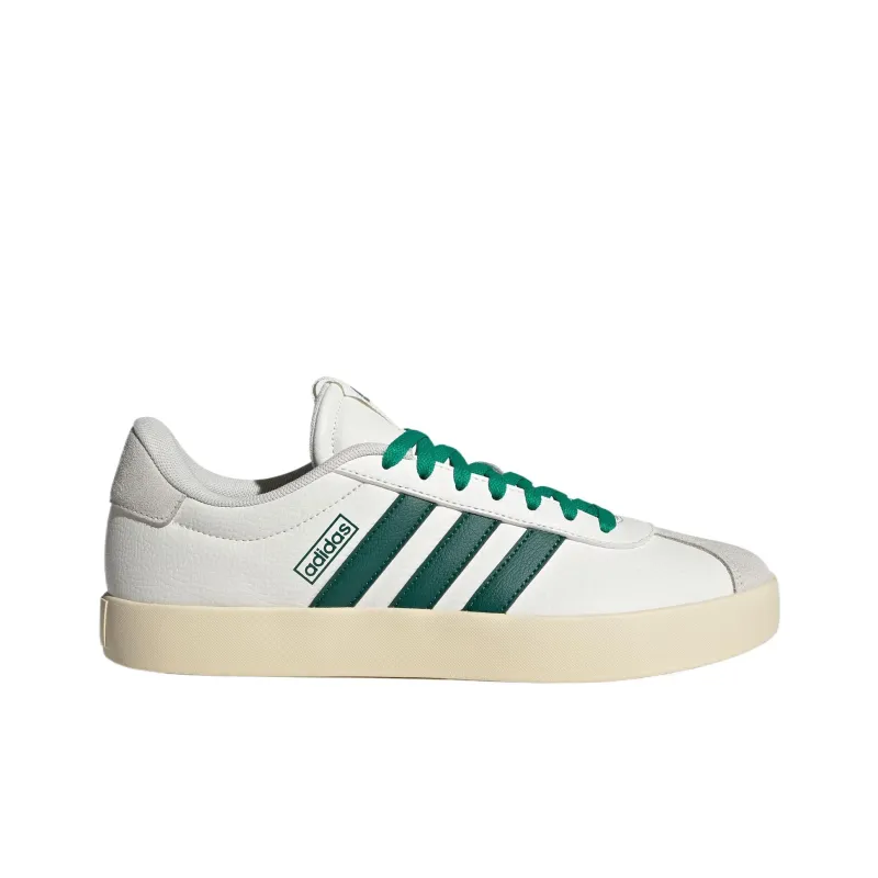 Adidas VL COURT 3.0 Wear resistant And Lightweight Low Top Skateboard Shoes Men's White-1