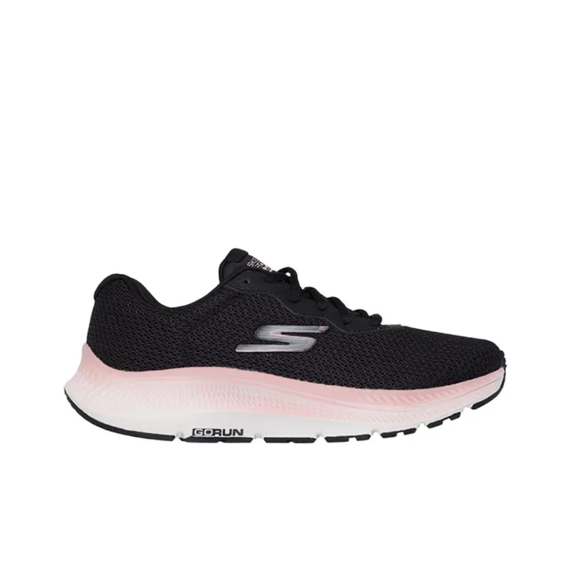 Skechers Go Run Consistent Wear resistant And Lightweight Low Top Running Shoes Women's Black-1