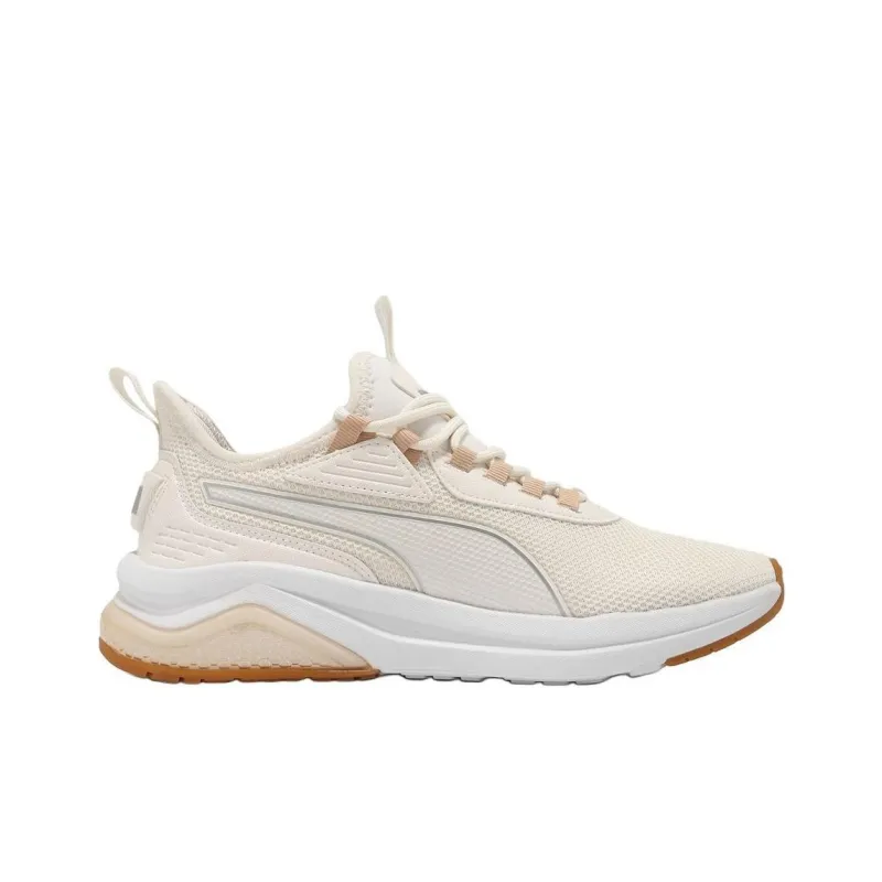 PUMA Amplifier Wear resistant And Lightweight Low Top Training Shoes Women's Beige-1