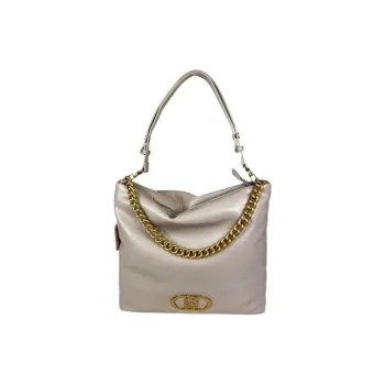 LIU·JO Artificial Leather Shoulder Bag Women's Dark Sand