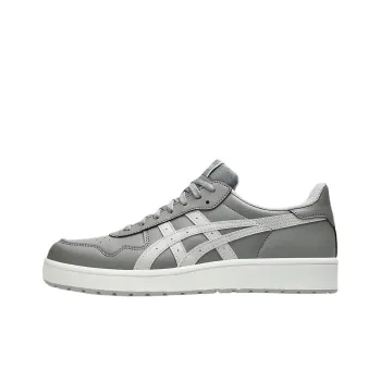 Asics JAPAN S Anti Slip Wear Resistant Low Top Skateboard Shoes Men's Gray White