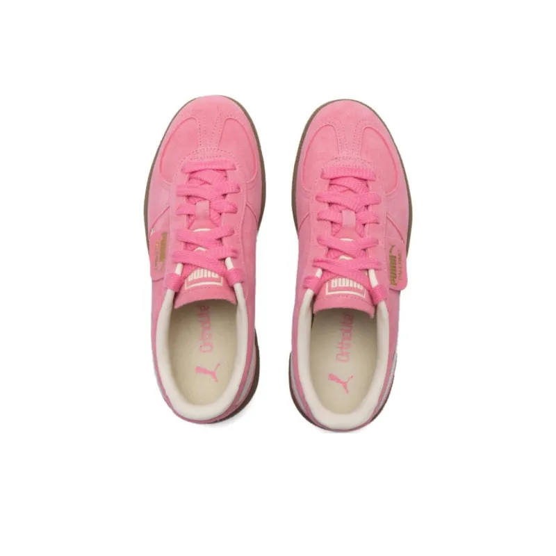 PUMA Palermo Slip Resistant, Abrasion Resistant, Breathable Low Top Skateboard Shoes Unisex Pink-4