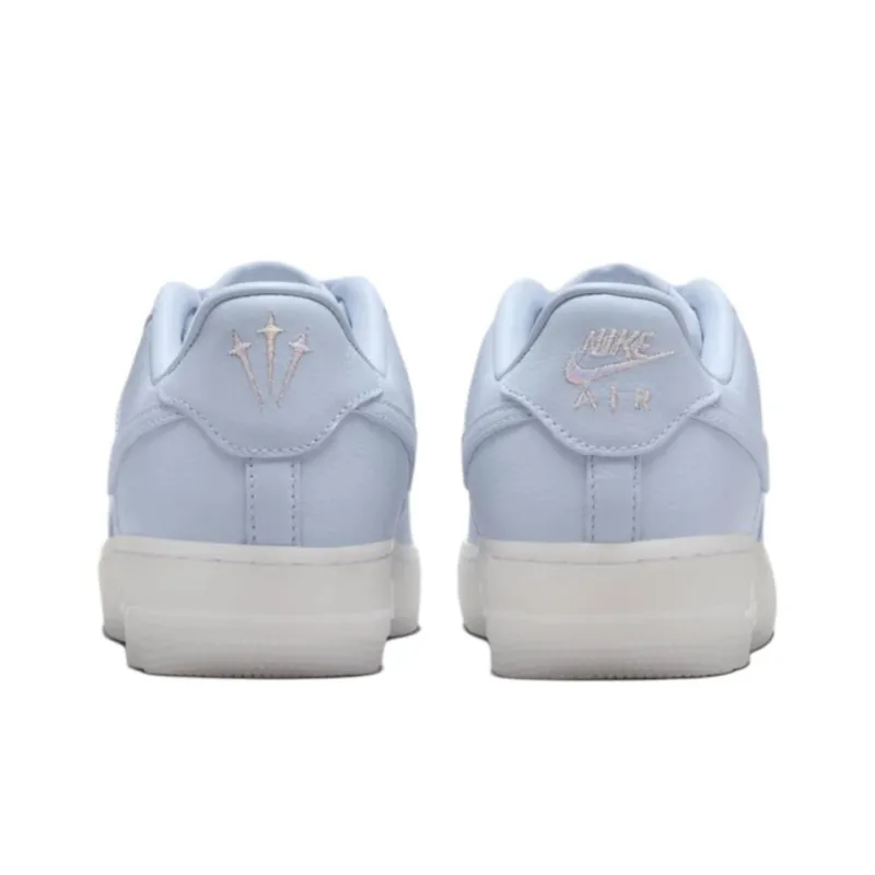 NOCTA x Nike Air Force 1 Abrasion Resistant Low Top Kids' Skateboarding Shoes Light Purple Unisex-4