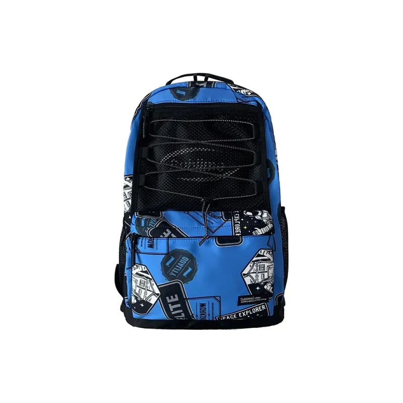 SUN ERATH&U Composite Cloth Backpack Unisex Multicolor-3