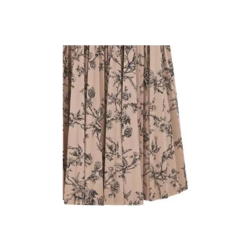 DIOR FW22 Casual Long Skirts Women's Umber-6