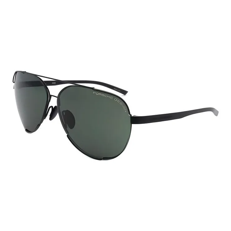 PORSCHE DESIGN Biosteel Aviator Sunglasses Men's Black-0