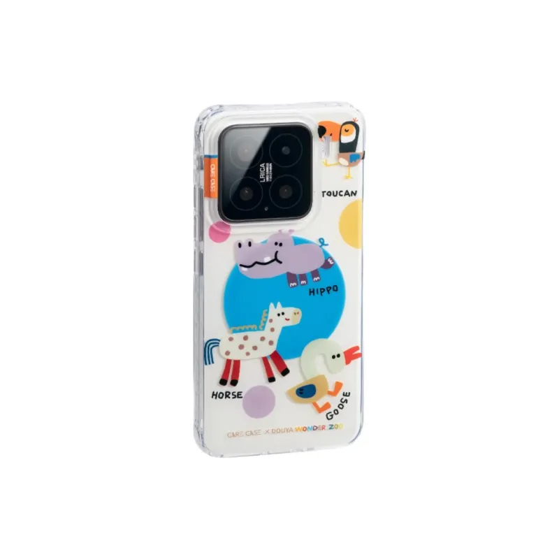 CARECASE TPU Material Creative Print Collection Magnetic Phone Case Compatibility With Xiaomi 15/15 Pro-4