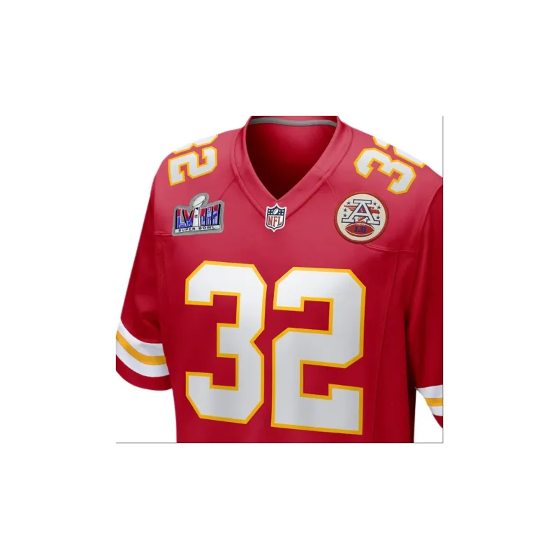 Nike NFL Game Jersey Soccer Jerseys Nick Bolton Kansas City Chiefs Men's Red-3