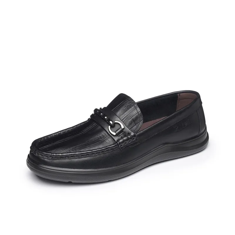 Ritai Men's Casual Shoes Men Low Top Black-1