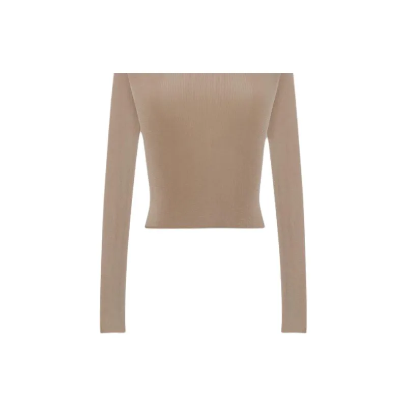 SAINT LAURENT T Shirt Women's Brown-3