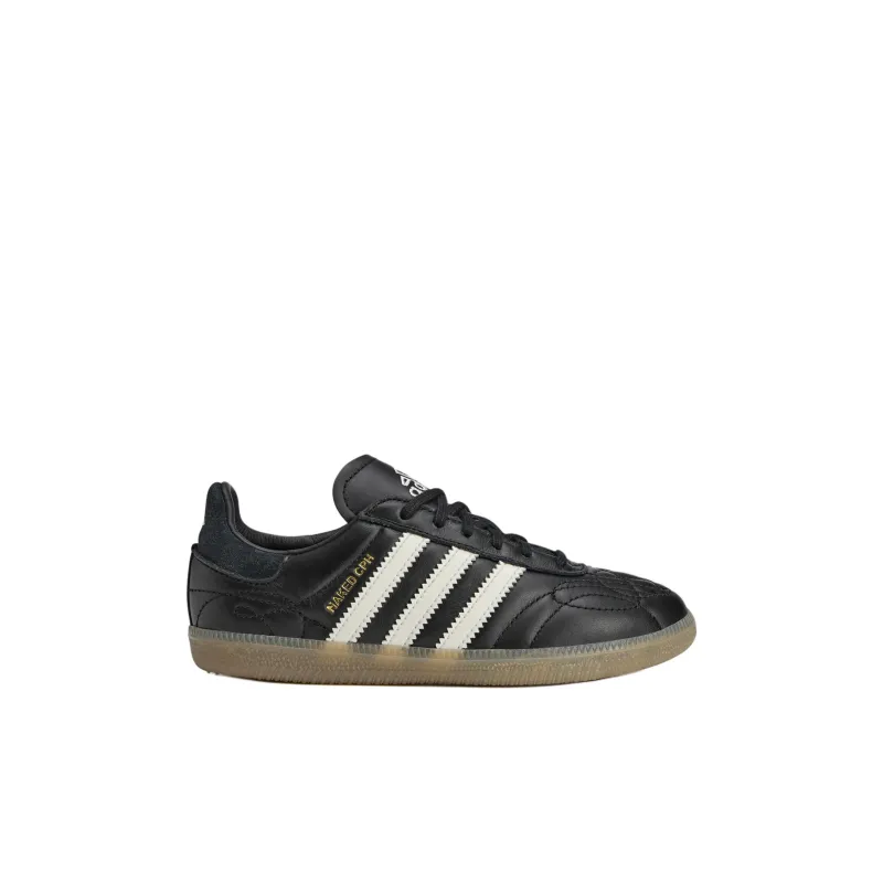 Naked X Maha x Adidas Anti Slip Wear Resistant Low Top Kids Lifestyle Shoes Black Kids'-1