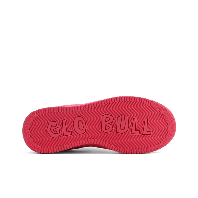 GLO BULL Height Increasing Wear Resistant Breathable Slip Resistant Low Top Skateboard Shoes Unisex Dragon Fruit-5