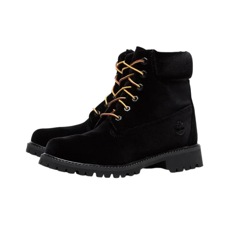 OFF WHITE X Timberland Black Velvet Women's-2