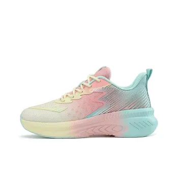BIANSULONG Running Shoes Unisex Low-Top Pink Yellow