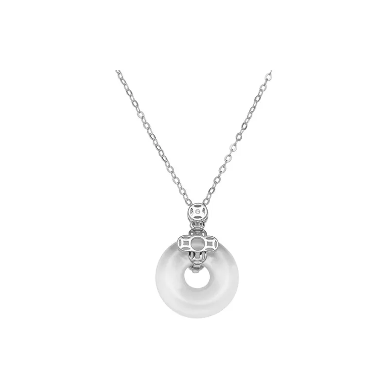 Zheng Baifu Chalcedony Necklaces Women's-3